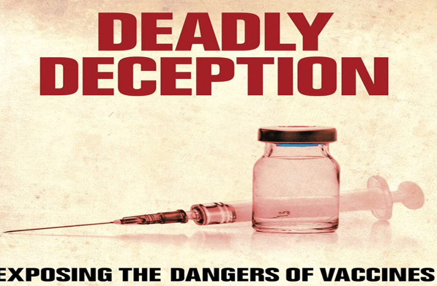 DEADLY DECEPTION EXPOSING THE DANGERS OF VACCINES (DVD Documentary) Cover Photo