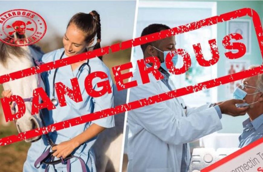 IVERMECTIN IS AN ACUTELY TOXIC AND DANGEROUS DRUG.