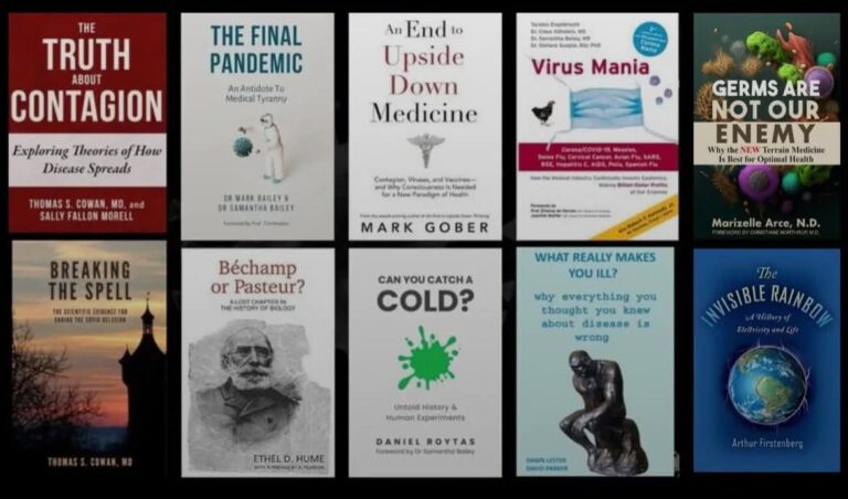 Books Debunking The Germ Theory, Contagion And The Virus Hoax