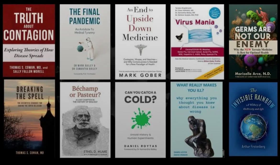 Books Debunking The Germ Theory Contagion And The Virus Hoax